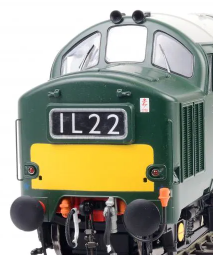 BR green Class 37 with headcode 1L22